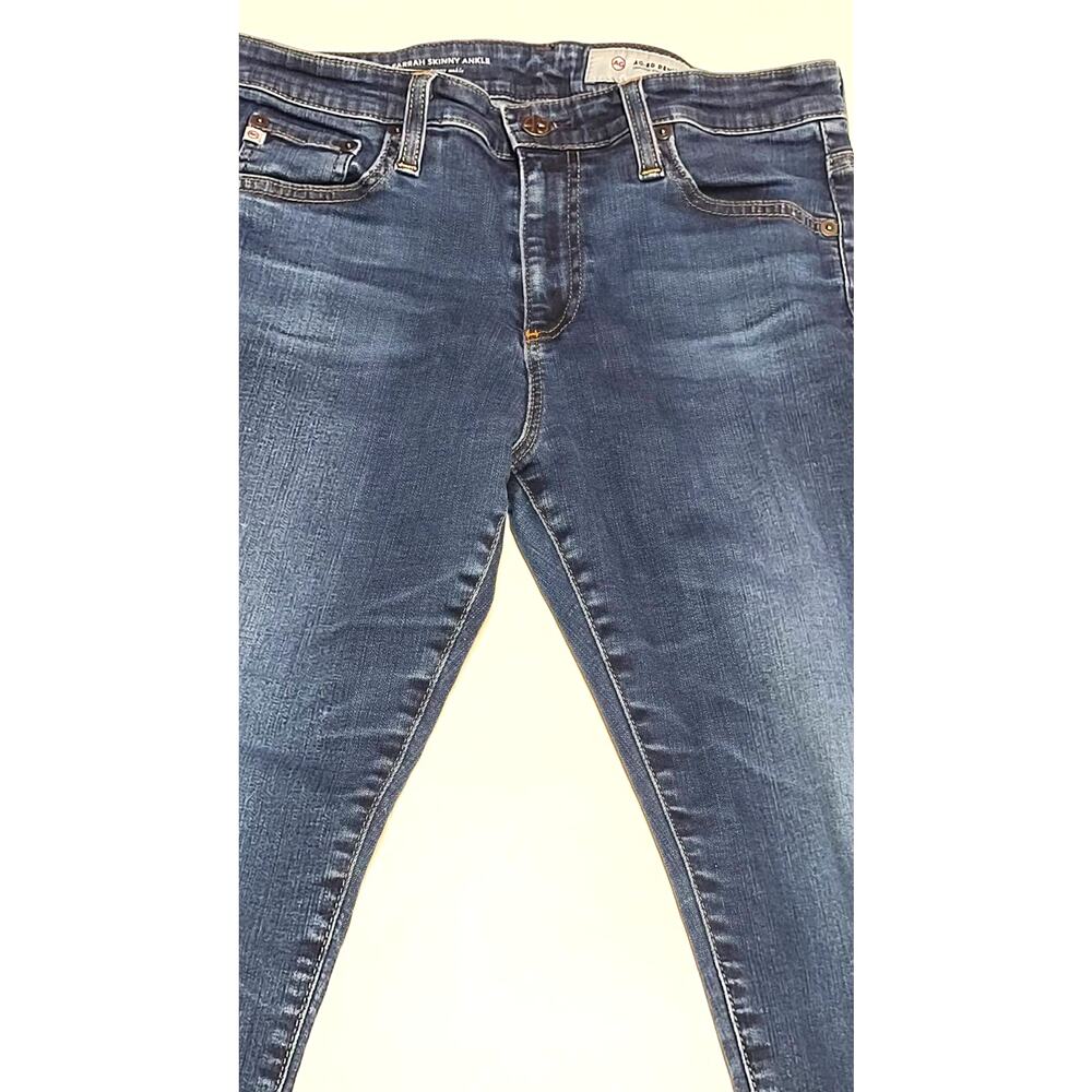 Adriano Goldschmied AG Farrah skinny ankle high rise jeans women's 28R - Picture 2 of 8